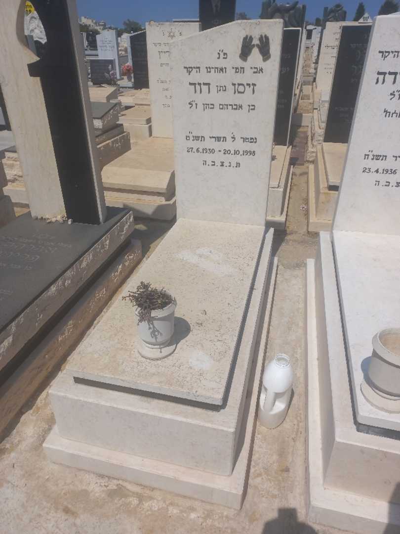 קברו של דוד "נתן" זיסו. תמונה 1