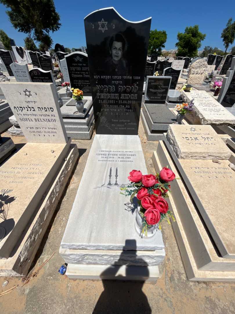 קברו של נוהם גרביץ. תמונה 1