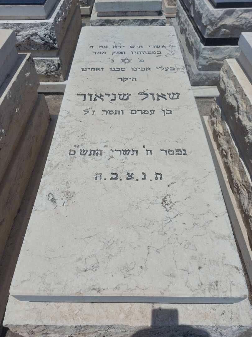 קברו של שאול סיניאור. תמונה 1