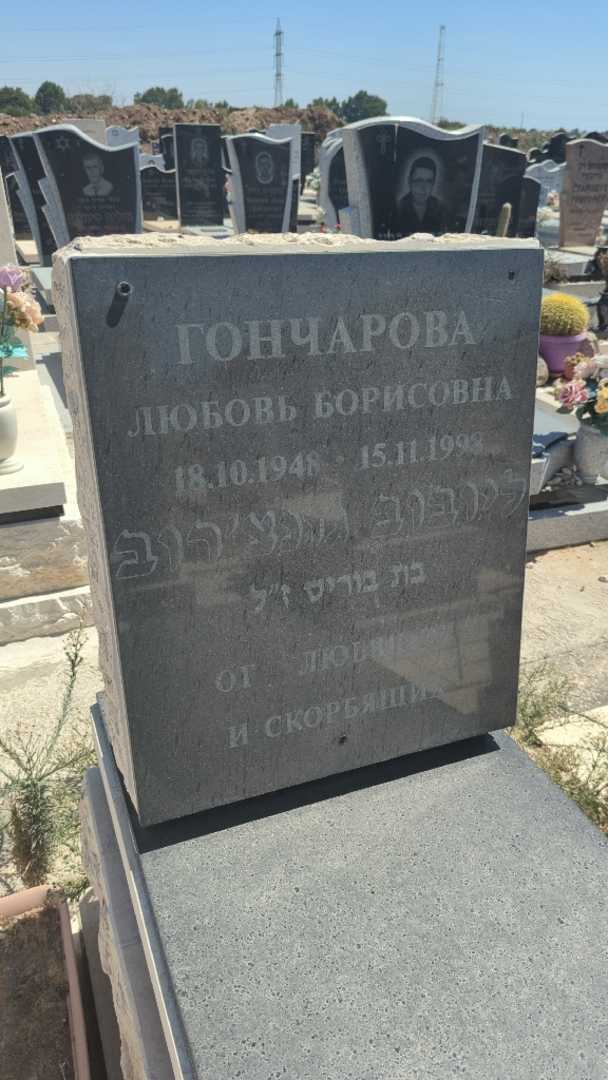 קברו של לובוב גוצ'רוב )בונדרו. תמונה 3