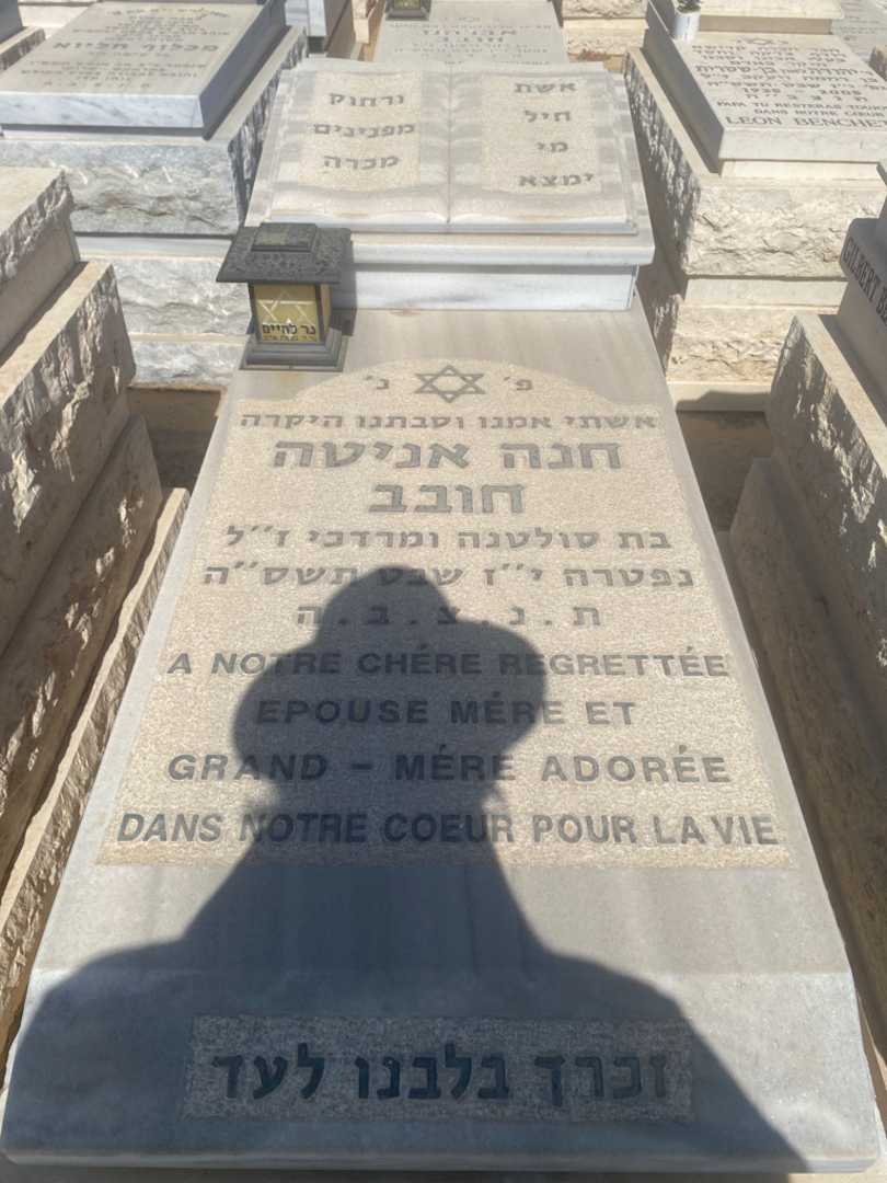 קברו של אניטה חובב. תמונה 1