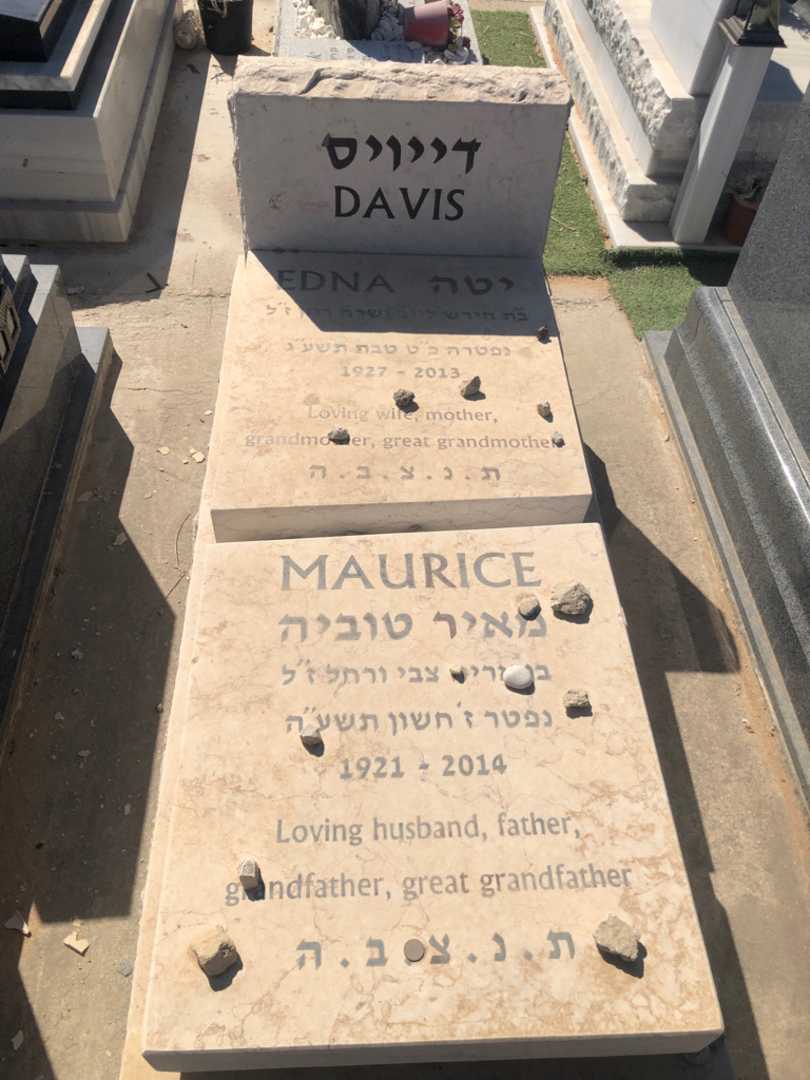 קברו של מאיר טוביה דייויס. תמונה 1