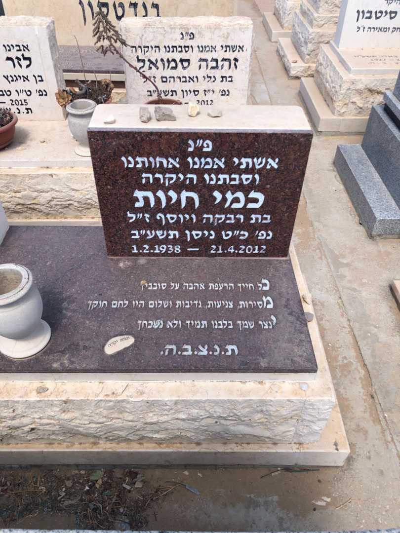 קברו של כמי חיות. תמונה 1