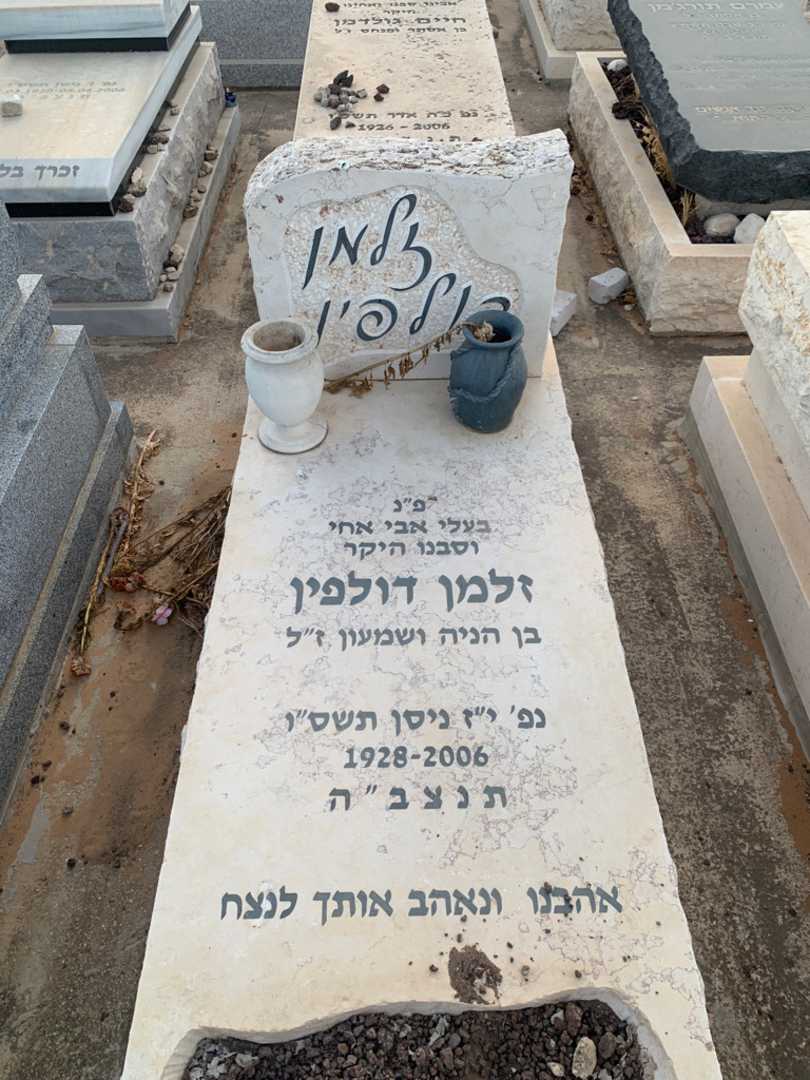 קברו של זלמן דולפין