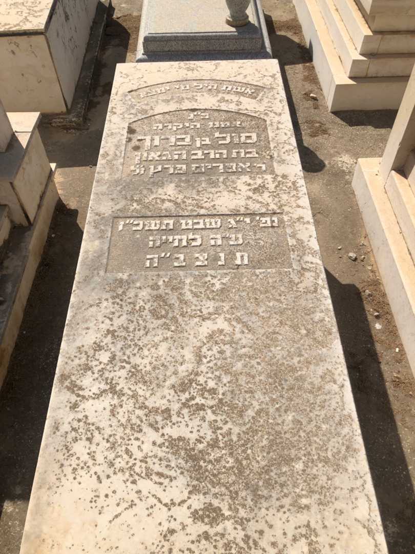 קברו של סול פרץ