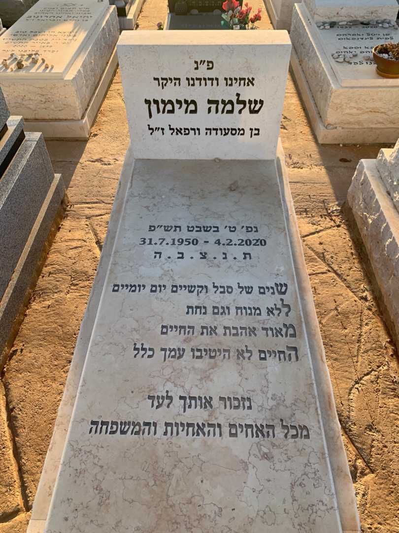 קברו של שלמה מימון