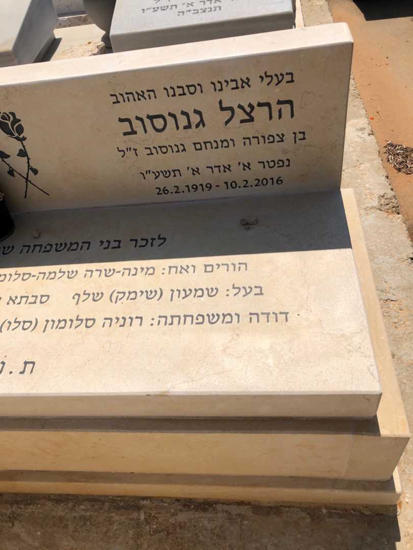 קברו של מינה-שרה ברנר. תמונה 1