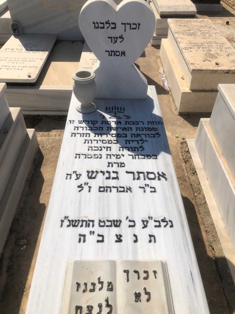 קברו של אסתר גניש