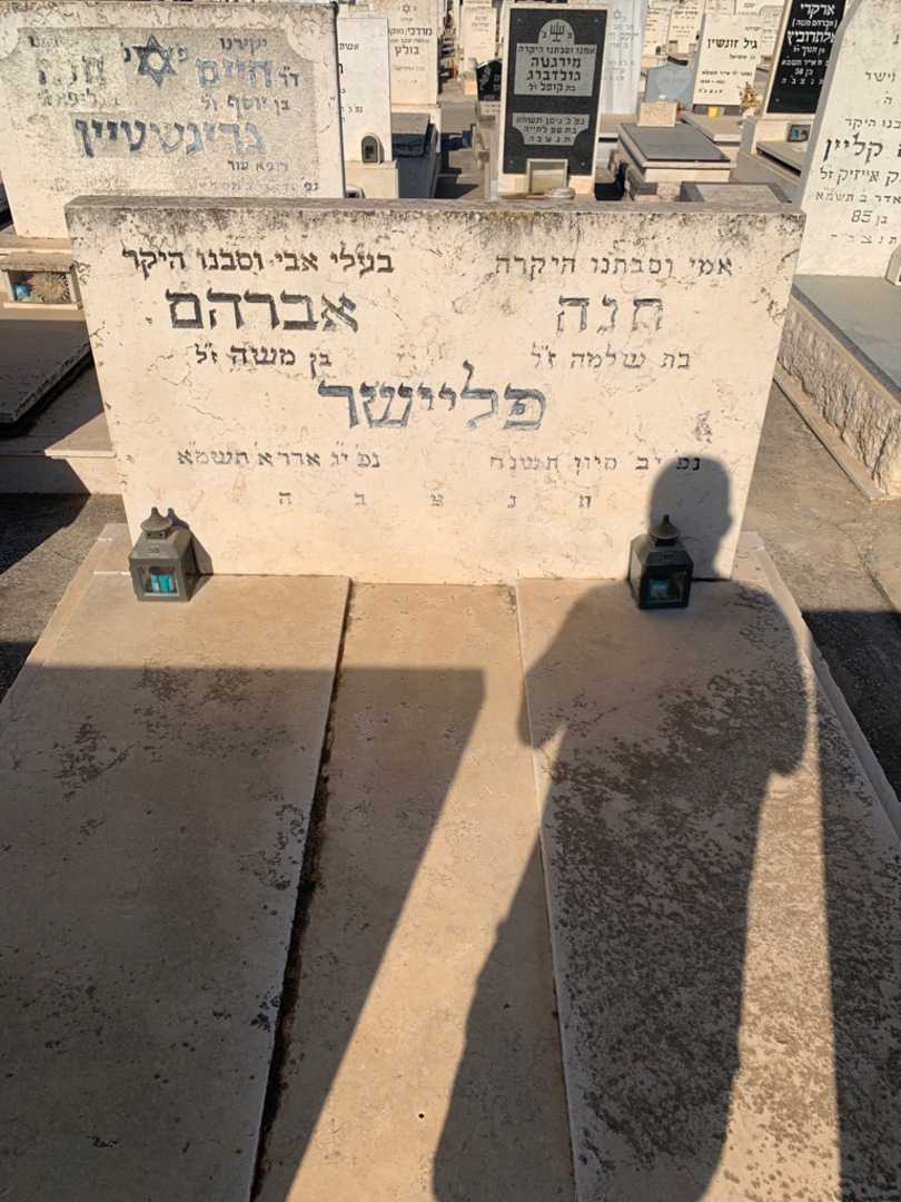 קברו של אברהם פליישר. תמונה 1