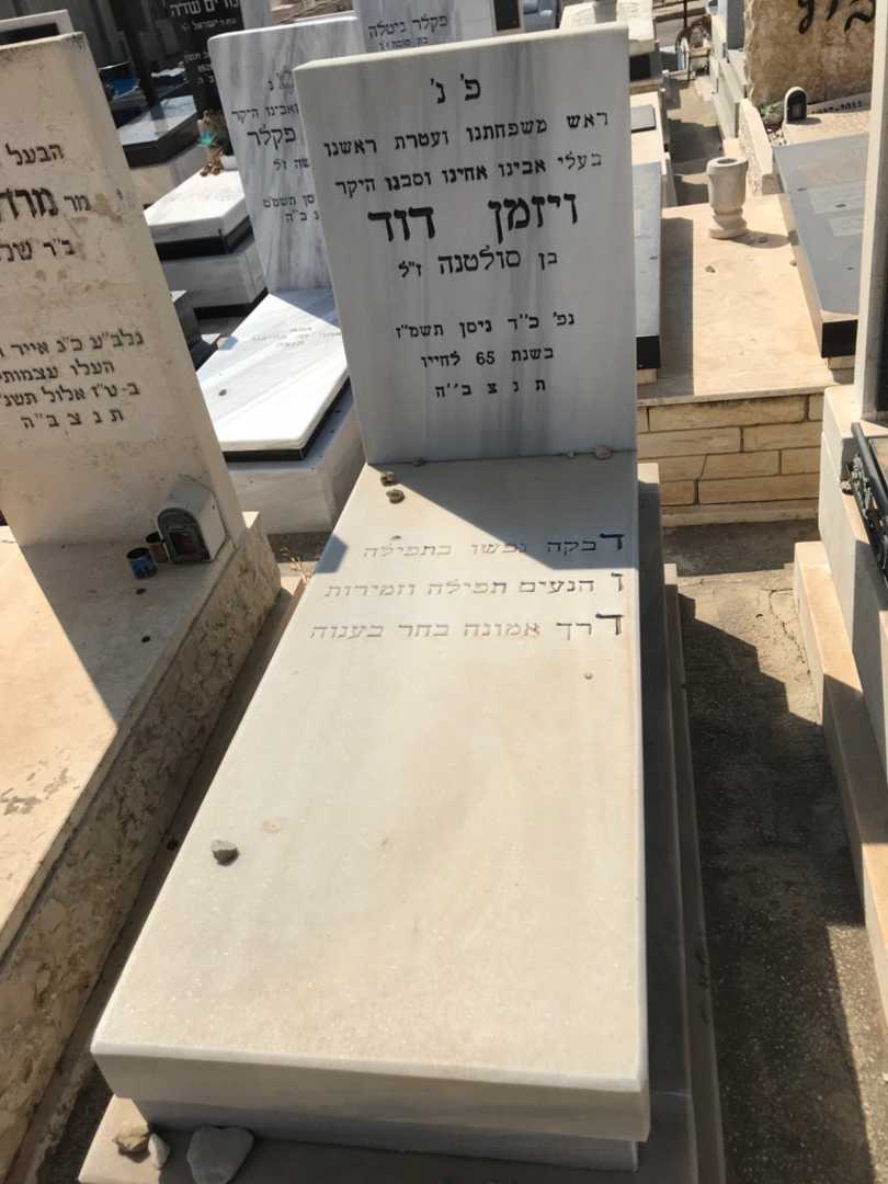 קברו של דוד ויזמן