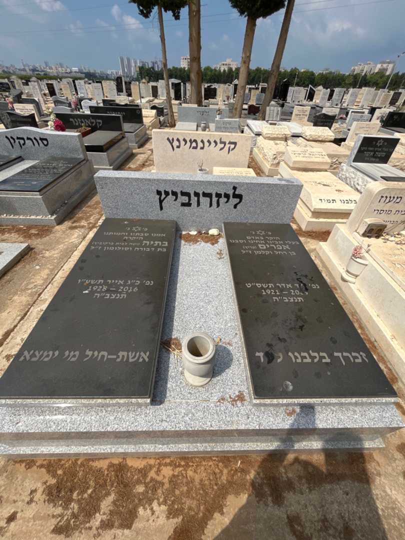 קברו של בתיה "וטה ברקוביץ" ליזרוביץ. תמונה 2