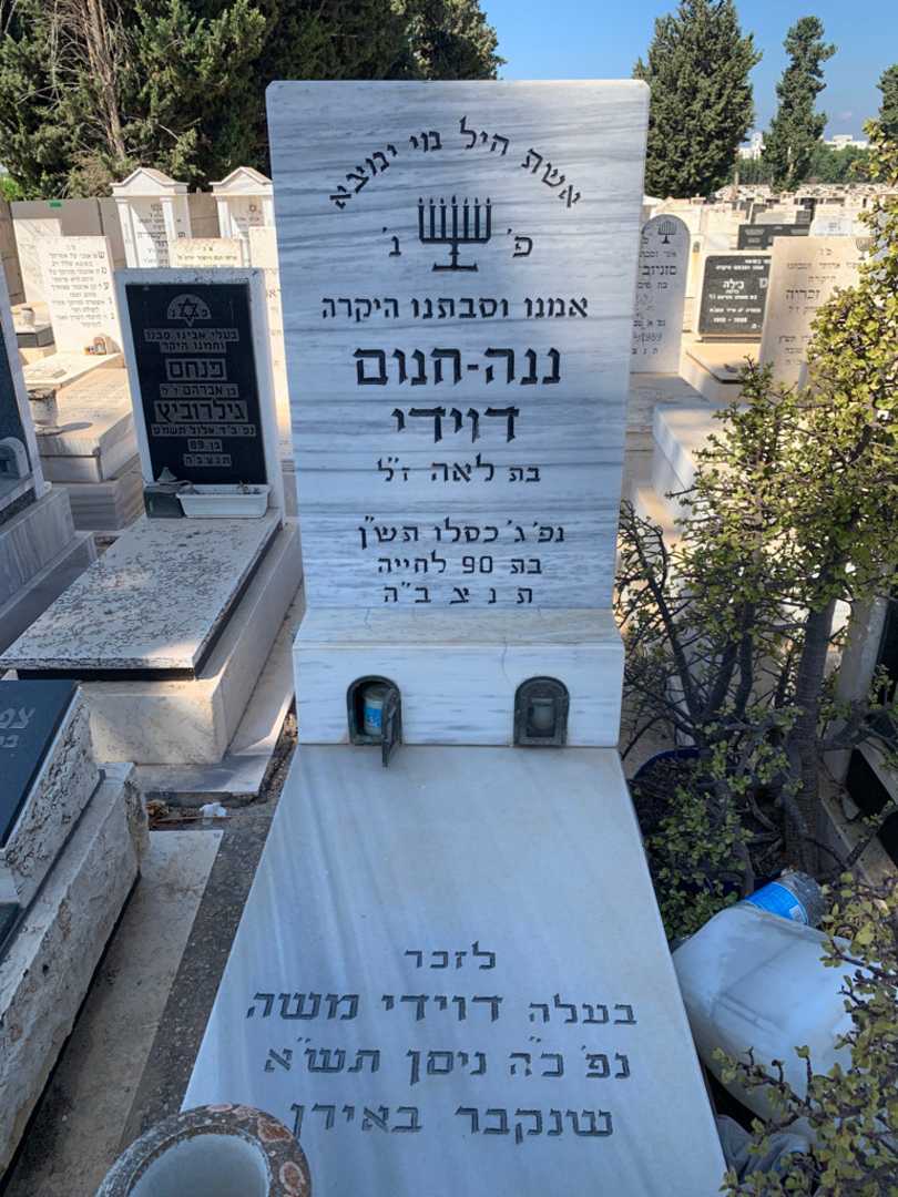 קברו של משה דוידי