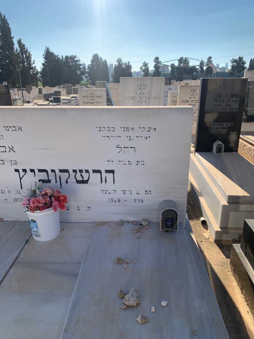 קברו של רחל הרשקוביץ. תמונה 2