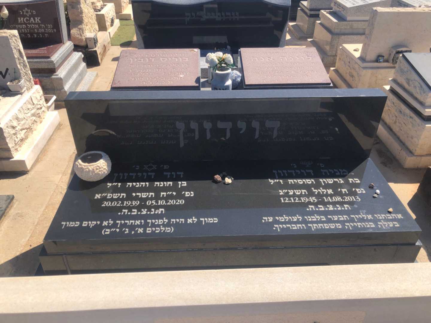 קברו של מניה דוידזון. תמונה 3