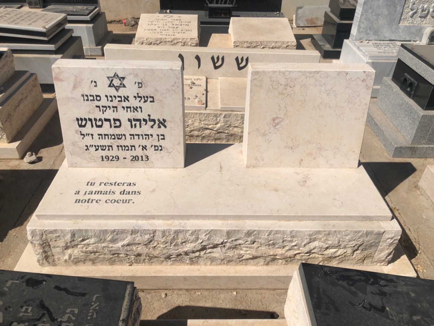 קברו של אליהו פרטוש. תמונה 2