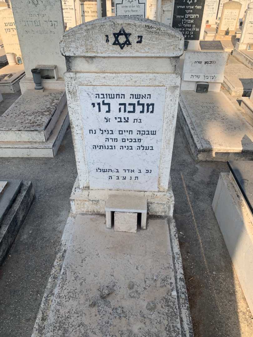 קברו של מלכה לוי