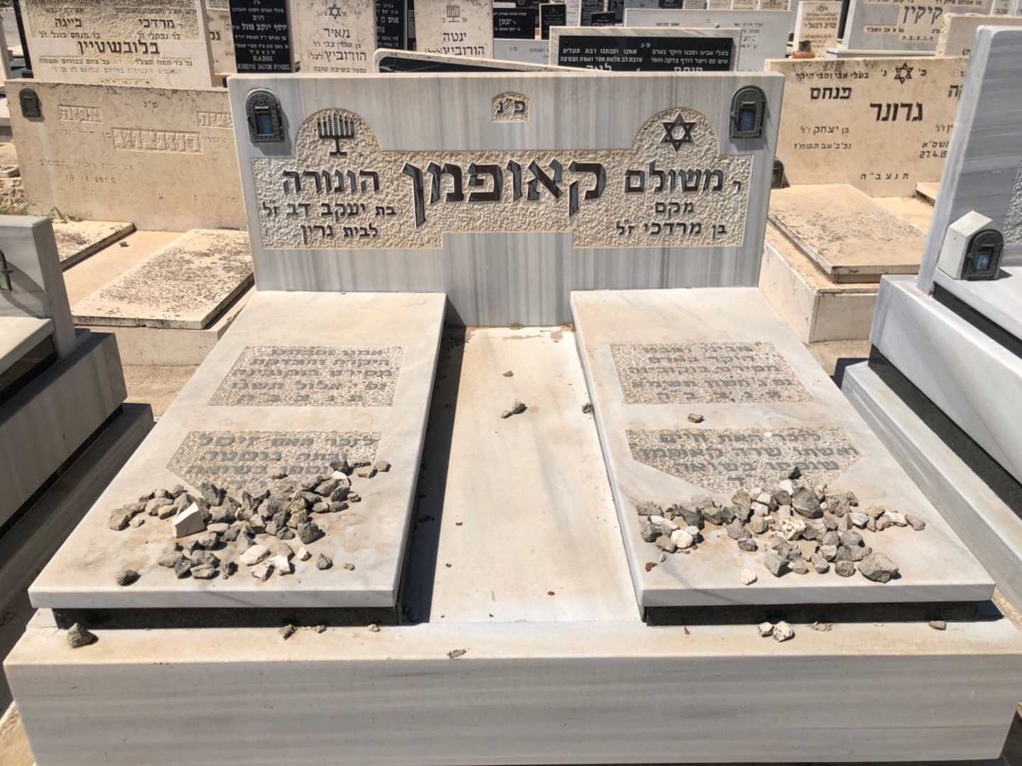 קברו של שרה קאופמן. תמונה 2
