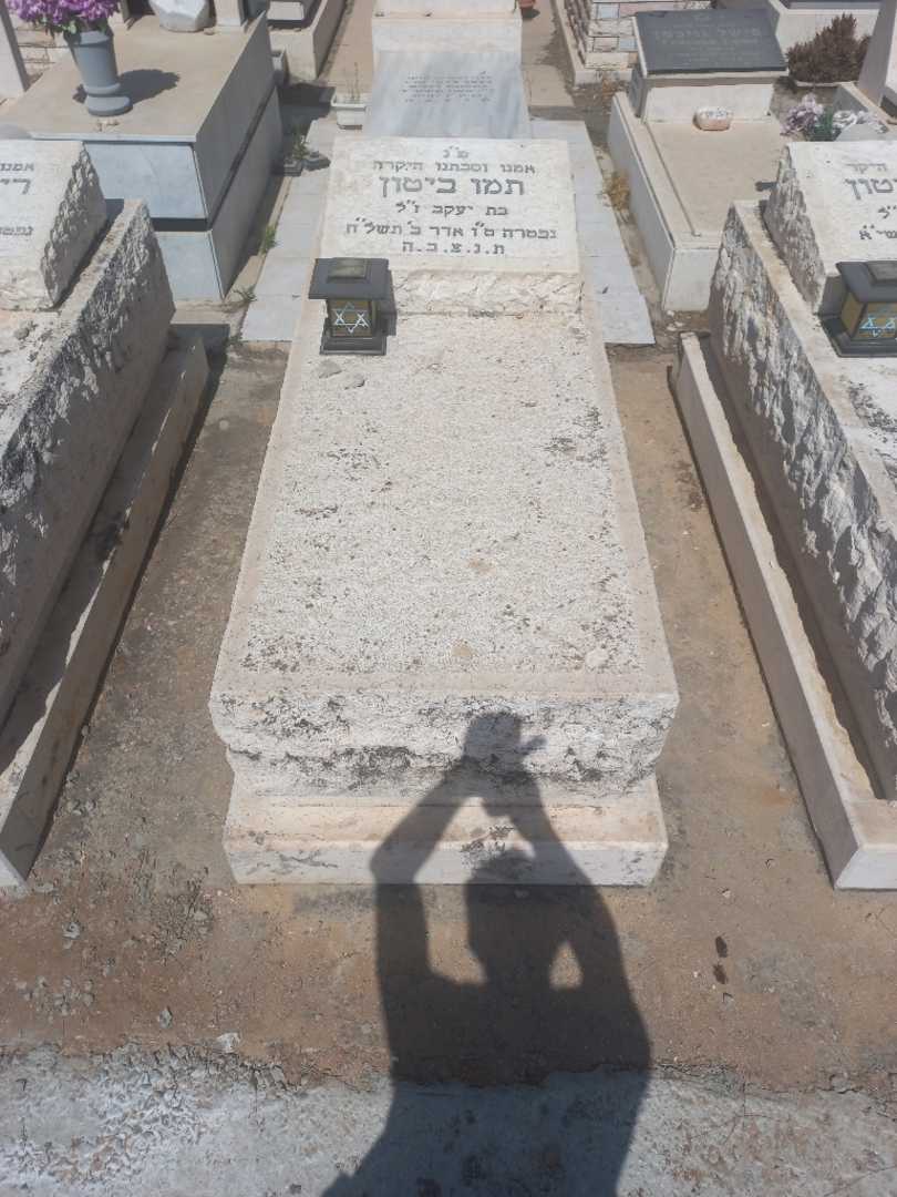 קברו של תמו ביטון. תמונה 1