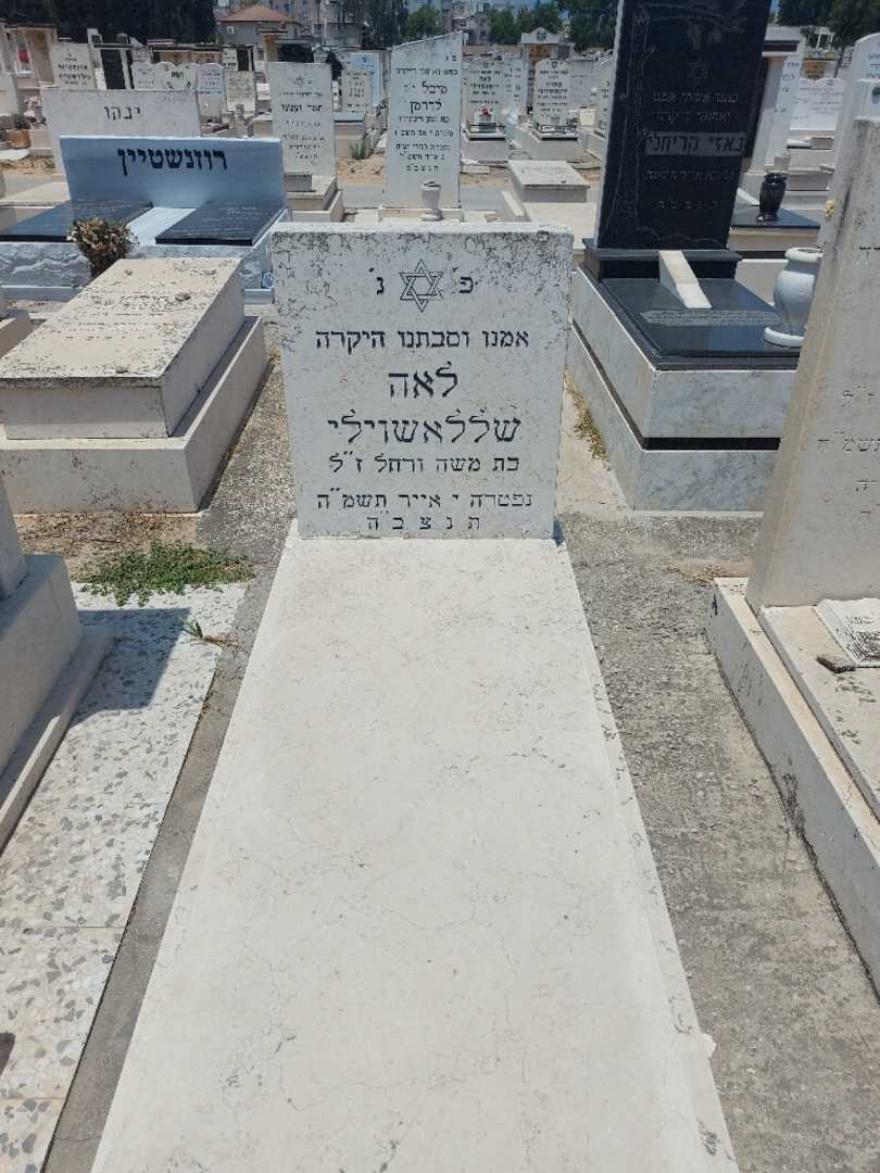 קברו של לאה שללאשוילי. תמונה 1
