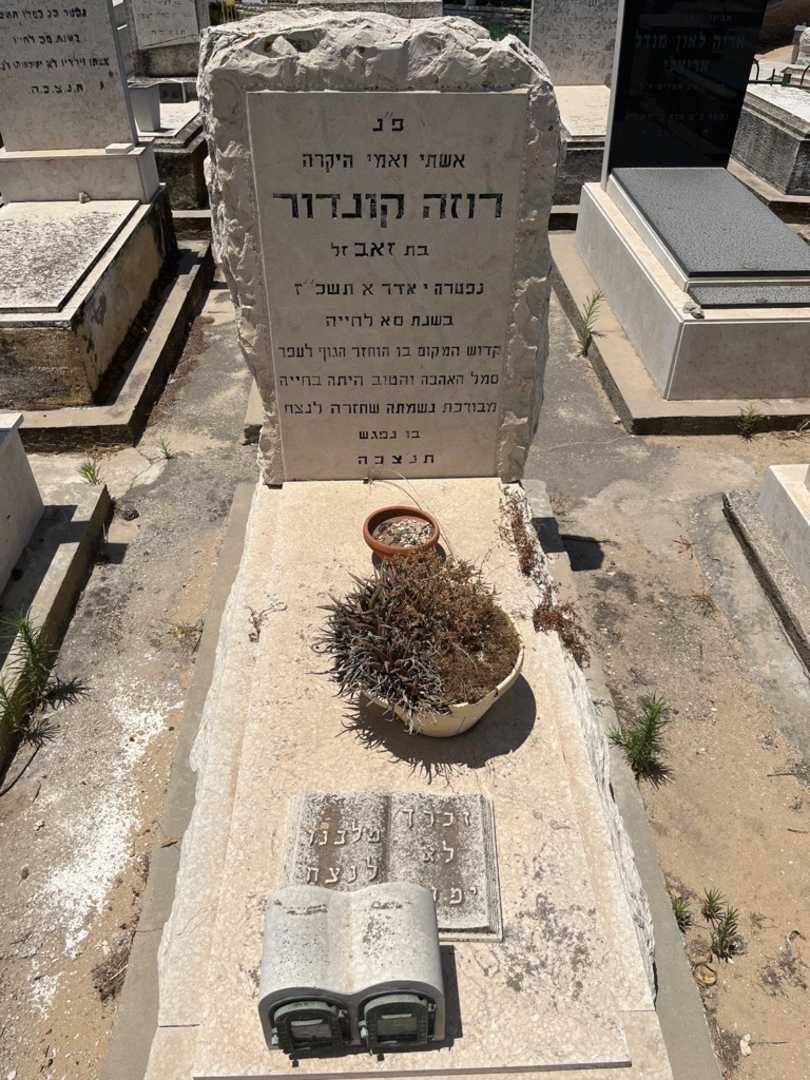 קברו של רוזה קונדור. תמונה 1