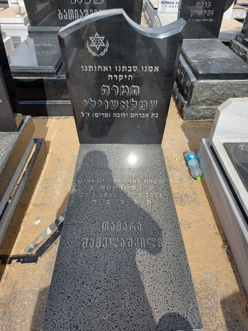 קברו של תמר שמיר. תמונה 1