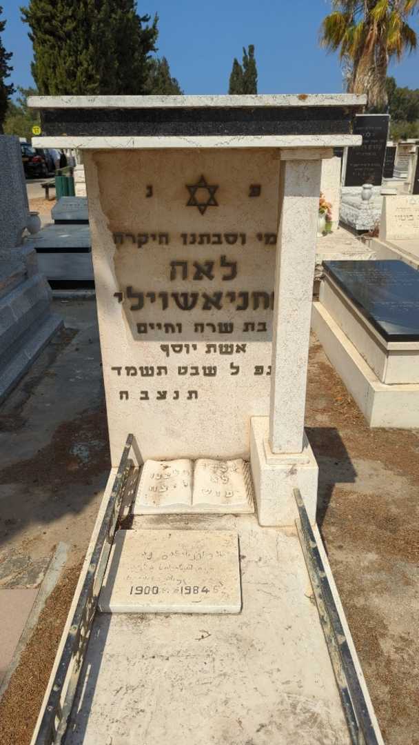 קברו של לאה חחניאשוילי. תמונה 3