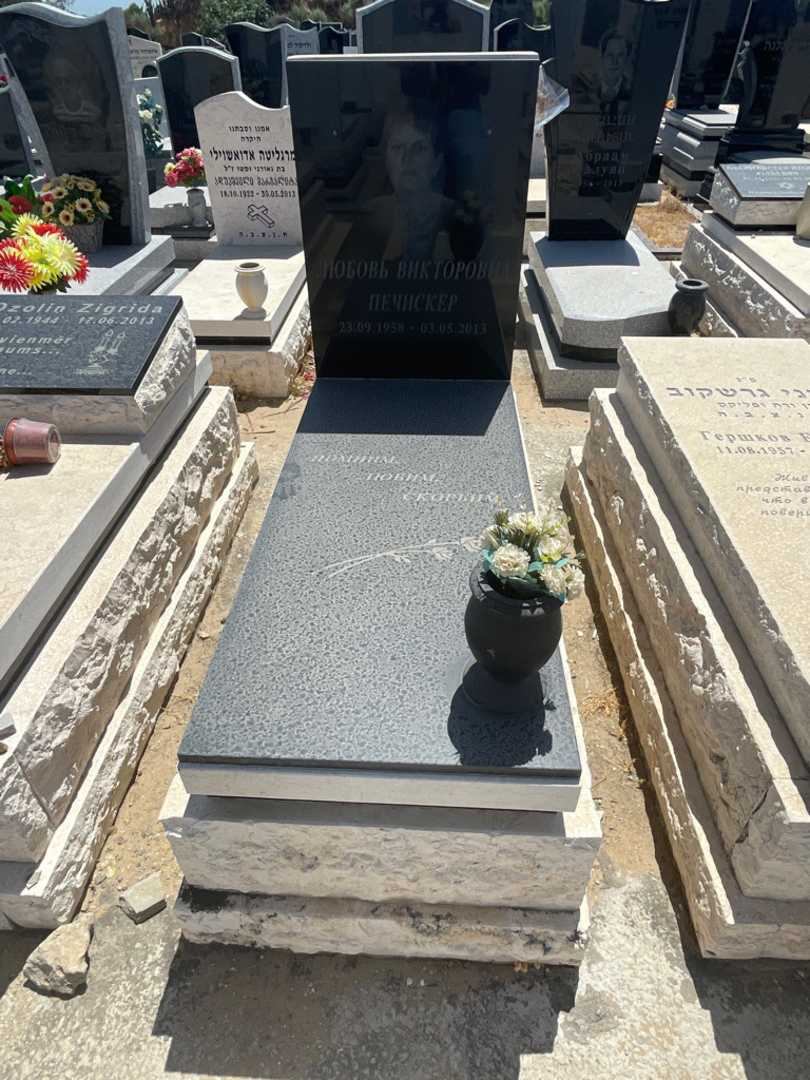 קברו של לובוב פיצ'סקר. תמונה 1