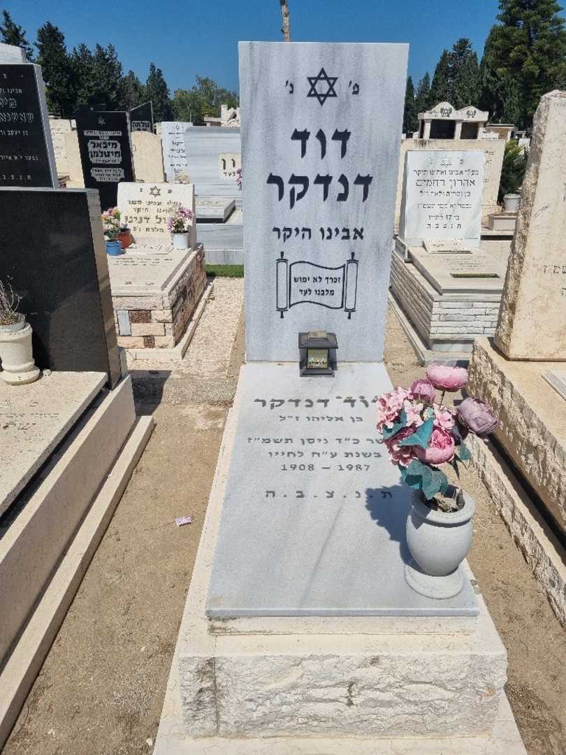 קברו של דוד דנדנר. תמונה 1