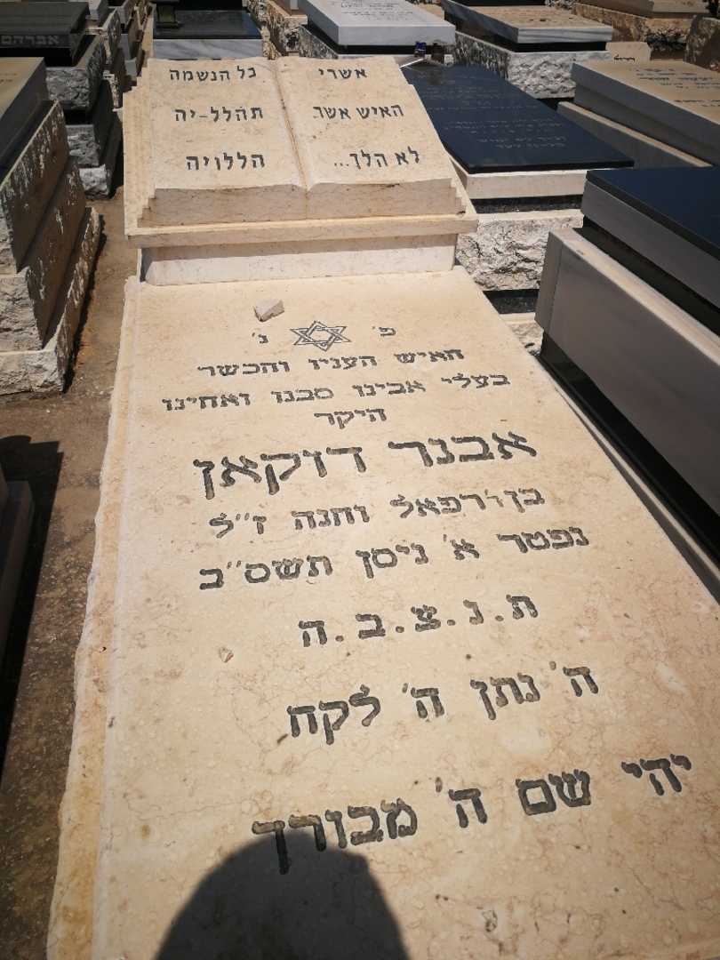 קברו של אבנר דוקאן. תמונה 1