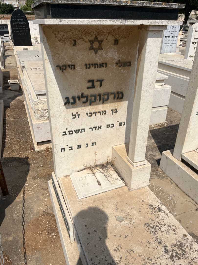 קברו של דב מרקוקלינג. תמונה 3