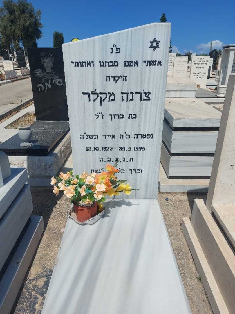 קברו של צ'רנה מקלר. תמונה 1