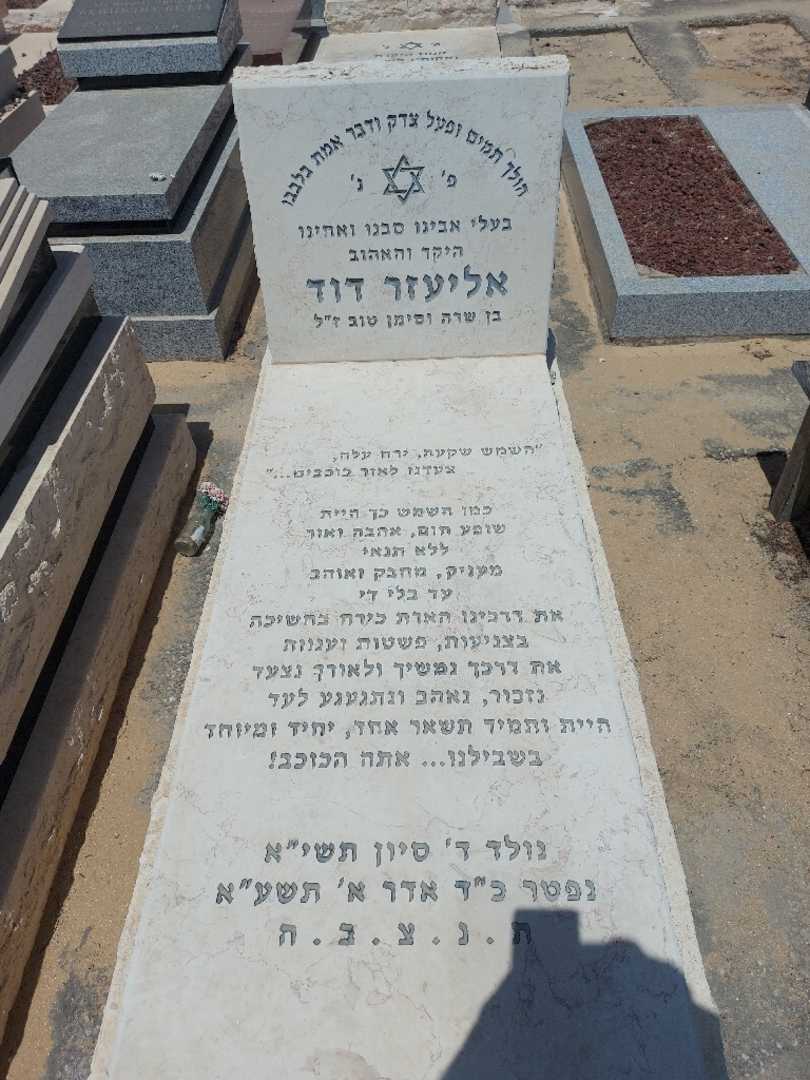 קברו של דוד אליעזר. תמונה 1