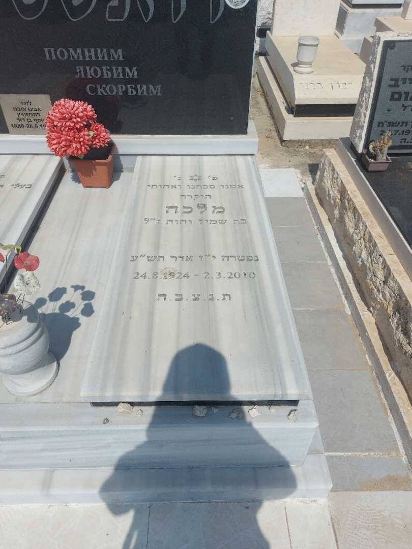 קברו של מלכה רוזנשטיין. תמונה 2