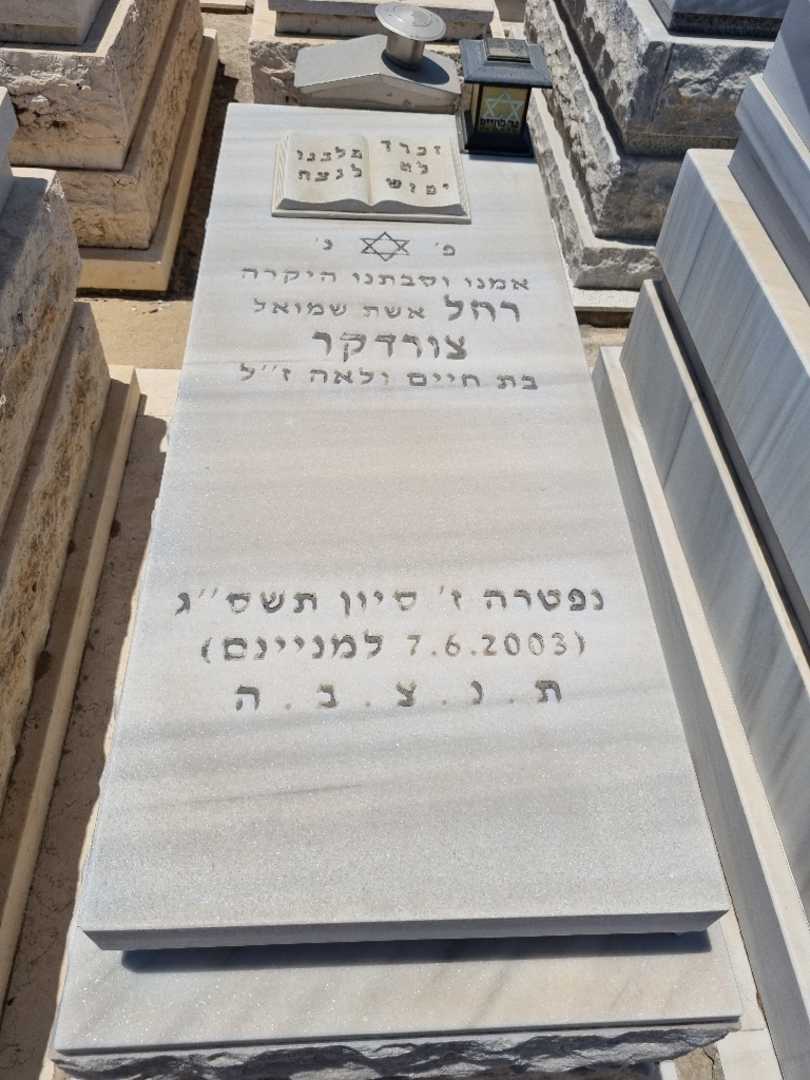 קברו של רחל צורדקר. תמונה 1