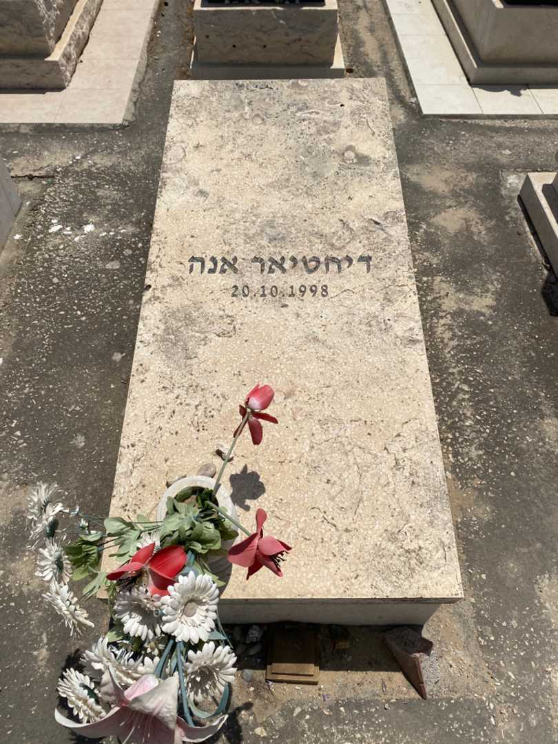 קברו של אנה דיהטיאר. תמונה 1
