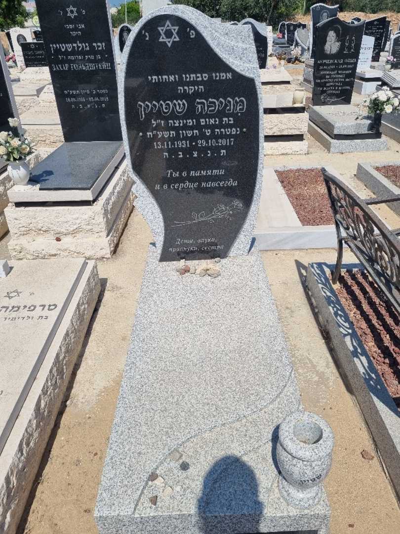 קברו של מיניכה שטיין. תמונה 1