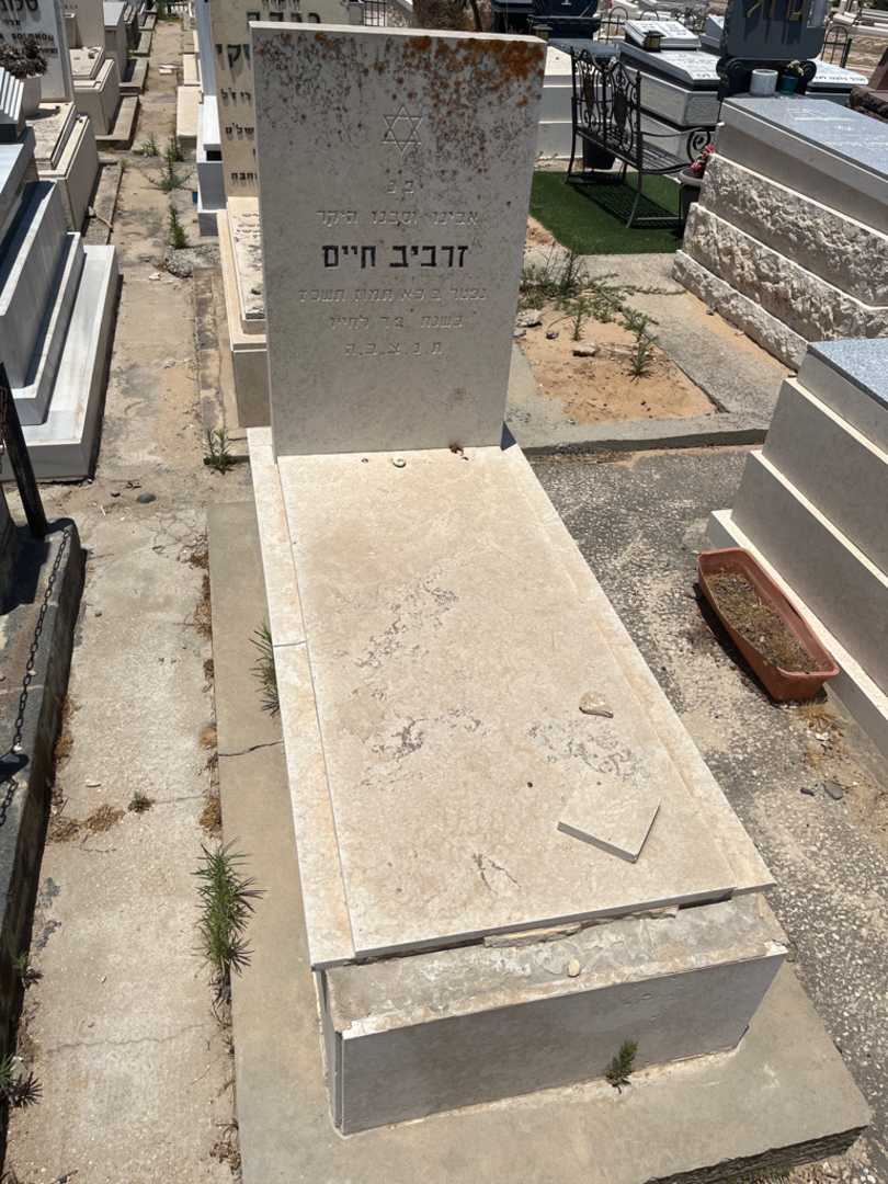 קברו של זרביב חיים. תמונה 1