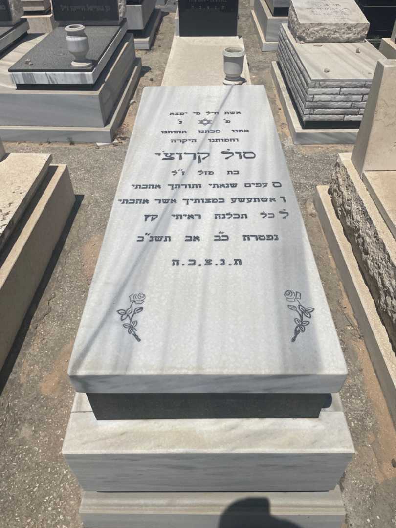 קברו של סול קרטושה. תמונה 1