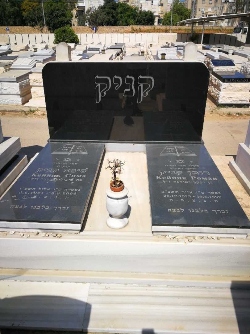 קברו של רומן קניק. תמונה 1