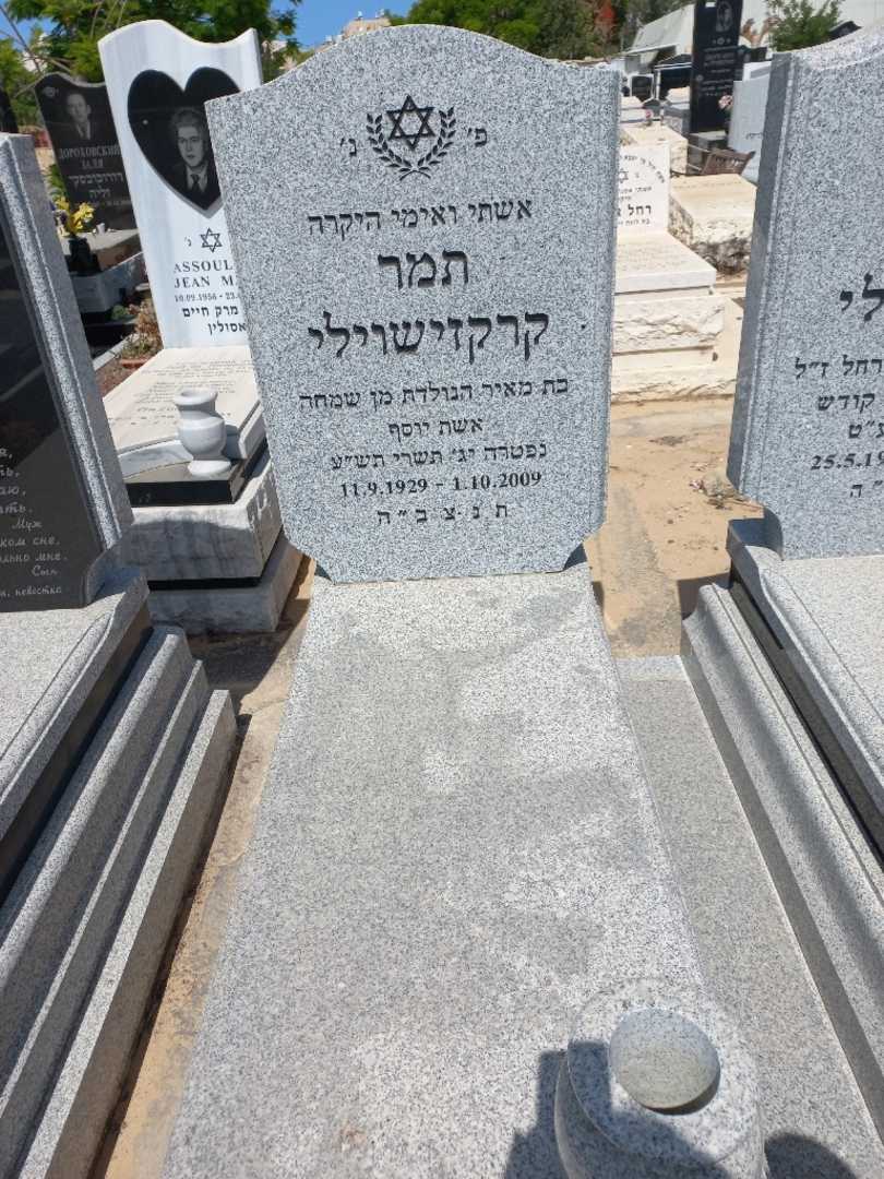 קברו של תמר קרקזישווילי. תמונה 1