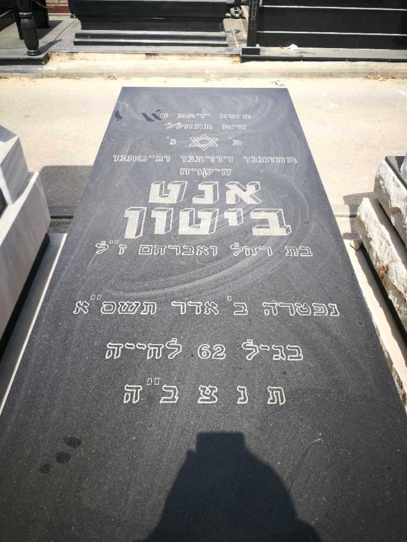 קברו של אנט ביטון. תמונה 1