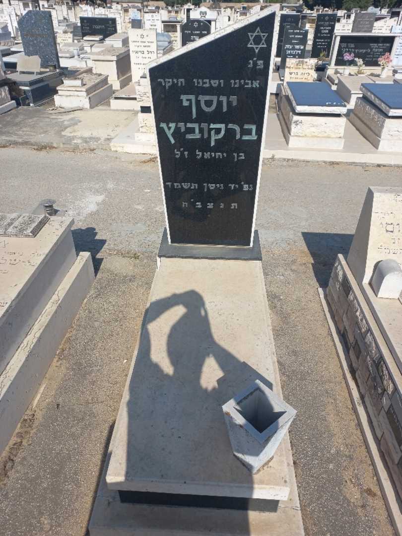 קברו של יוסף ברקוביץ. תמונה 1