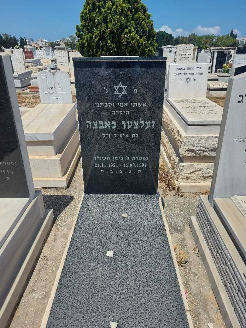קברו של באבצה זעלצער. תמונה 1