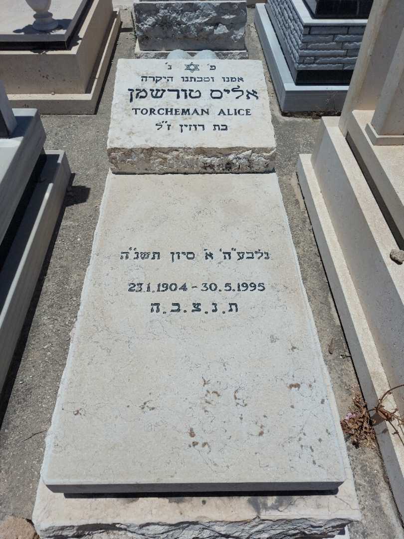 קברו של אליס טורשמן. תמונה 1