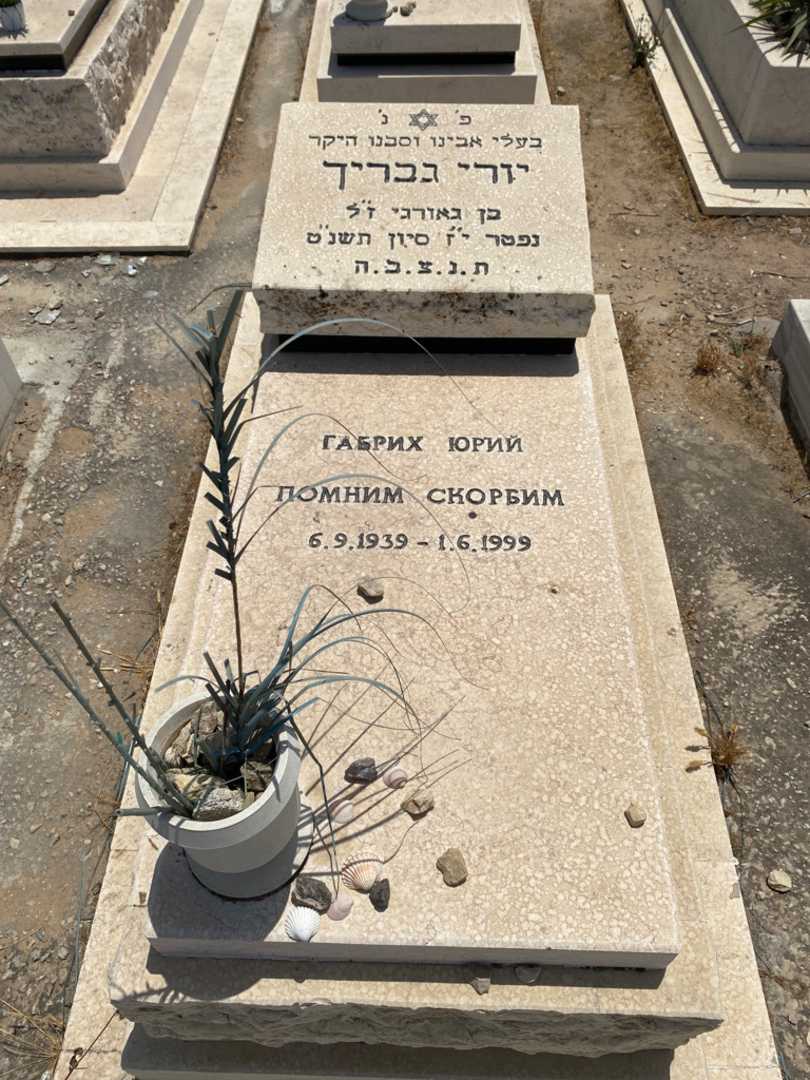 קברו של יורי גבריך. תמונה 1