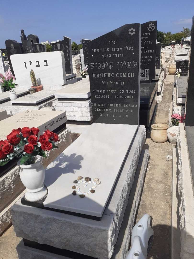 קברו של סמיון קיפניס. תמונה 1