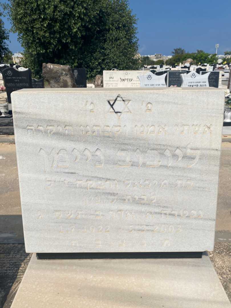קברו של ליובוב ניימן. תמונה 3