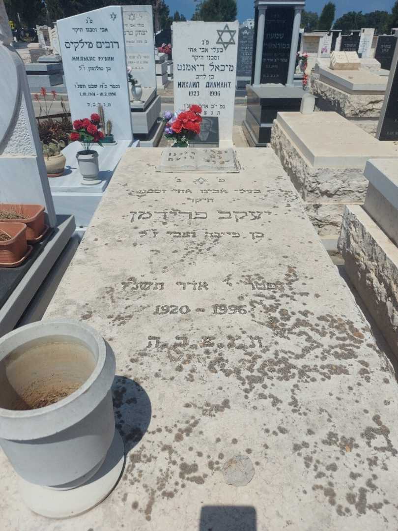 קברו של יעקב פרידמן. תמונה 1