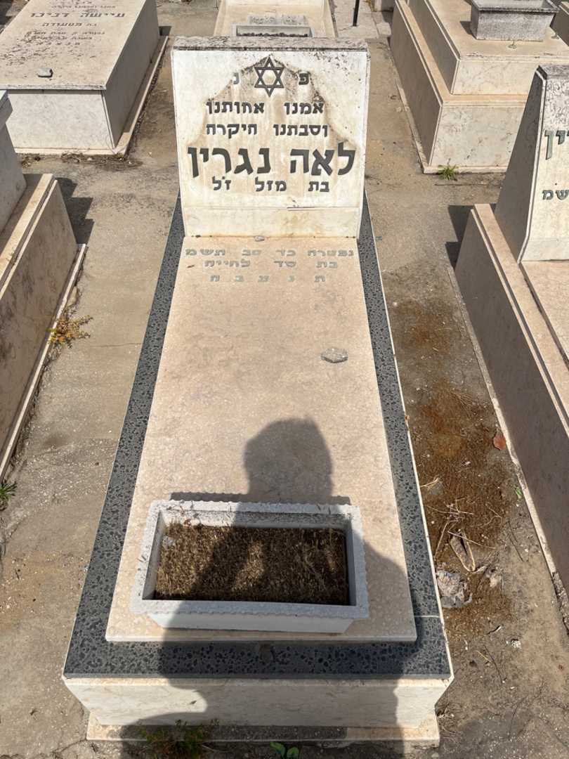 קברו של לאה נגרין. תמונה 1