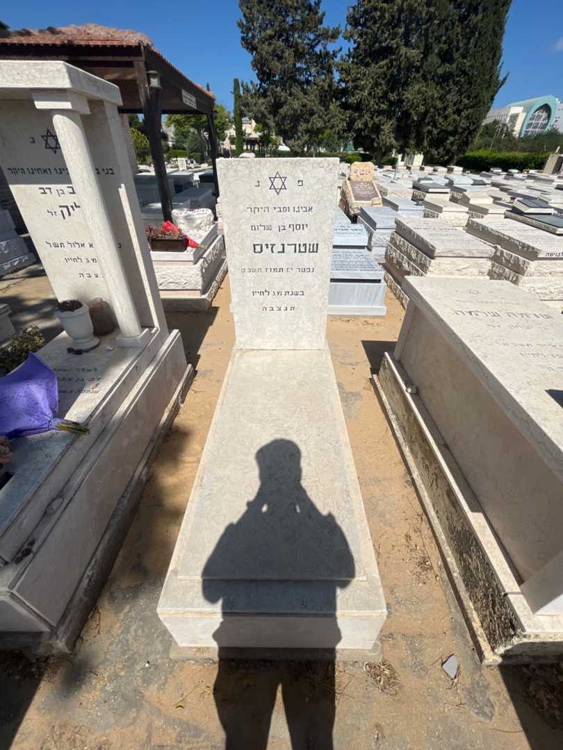 קברו של יוסף שטרנזיס. תמונה 1
